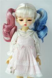 Hand Dryed BJD Synthetic Mohair Doll Wig  JD632