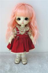 Newest Short curly BJD Synthetic Mohair Doll Wig  JD633