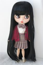 Long Straight BJD Synthetic Mohair Doll Wig JD056