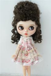 Long Curly Synthetic Mohair BJD Doll Wig JD542