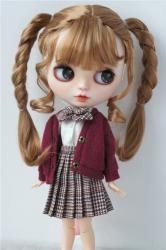 Lovely BJD Braids Synthetic Mohair Doll Wigs JD640