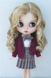 Long Curly Synthetic Mohair BJD Doll Wigs JD340