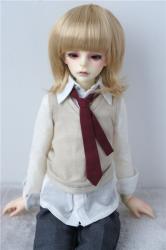 Full Bangs Short Wave BJD Synthetic Mohair Doll Wigs JD190
