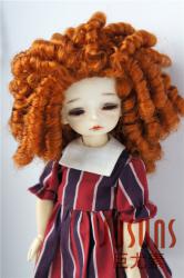 Fashion Curly BJD Kanekalon Fiber Doll Wigs JD423