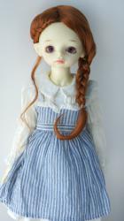 The Princess Braid Doll Wigs Synthetic Mohair JD255