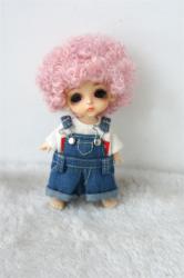 Newly Short Curly BJD Synthetic Mohair Wigs JD713