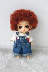 Newly Short Curly BJD Synthetic Mohair Wigs JD713