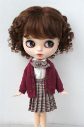 Lovely Wave BJD Doll Wig Mohair JD012