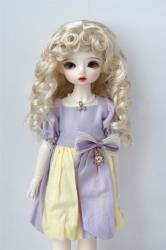 Long Curly BJD Synthetic Mohair Wig JD031