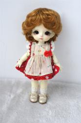 Fashion Short Curly BJD Synthetic Mohair Doll Wigs JD219