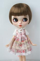 Lovely Short BJD Doll Wigs Synthetic Mohair JD256