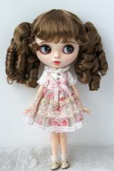 Lovely Two Braids Synthetic Mohair Doll Wigs JD308B