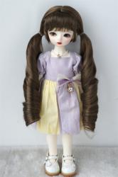 Pretty Curly BJD Synthetic Mohair Doll Wigs JD330
