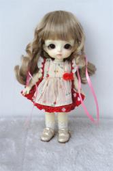 Pretty Curly BJD Synthetic Mohair Doll Wigs JD367