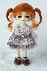 Lovely Mohair Twin Tail BJD Doll Wigs JD556