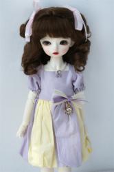 Lovely Curly BJD Mohair Doll Wigs JD187