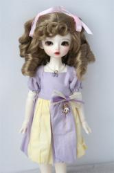 Lovely Curly Pony BJD Synthetic Mohair Doll Wigs JD262