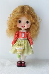New Material Combed Mohair Wigs Blythe Doll Hair JD738