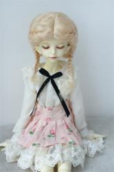 1/4 Lovely Braids BJD Mohair Doll Wig For Size 7-8 inch MSD Doll JD764