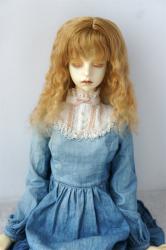1/3 New Material Long Curly Mohair BJD Wig For Size 8-9 inch SD Doll JD693