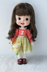 Pretty curly BJD Synthetic Mohair Doll Wig  JD627