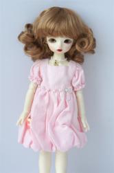 Fashion Short Curly BJD Doll Wigs Synthetic Mohair JD164