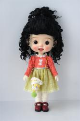 Long Curly BJD Synthetic Mohair Doll Wigs JD243