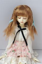 JD804 1/4 Newest Curly BJD Synthetic MohairMSD Wig