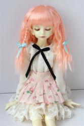 JD804 1/4 Newest Curly BJD Synthetic Mohair MSD Wig  