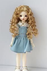 Long Curly BJD Synthetic Mohair Doll Wig  JD073