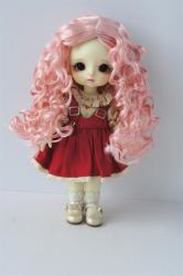 Long Curly BJD Doll Wig Synthetic Mohair JD073