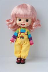 Fashion Short Curly BJD Doll Wigs Synthetic Mohair JD164