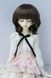 Full Bangs Short Wave BJD Synthetic Mohair Doll Wigs JD190