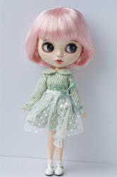 Full Bangs Short Wave BJD Synthetic Mohair Doll Wigs JD190