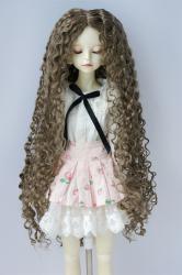 Pretty Long Curly BJD Doll Wigs Synthetic Mohair JD220