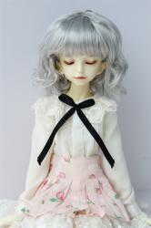 Lady Short Curly BJD Doll Wigs Synthetic Mohair JD260