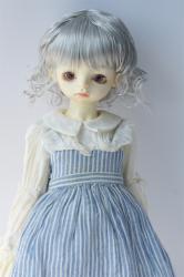 Lady Short Curly BJD Doll Wigs Synthetic Mohair JD260