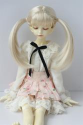 New Arrival Cute Braids BJD Synthetic Mohair Doll Wigs JD818