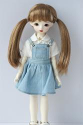 New Arrival Cute Braids BJD Synthetic Mohair Doll Wigs JD818