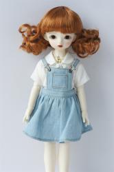 Newly Cute Braids BJD Synthetic Mohair Doll Wigs JD830