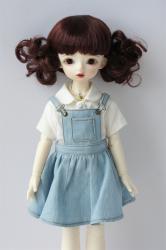 Newly Cute Braids BJD Synthetic Mohair Doll Wigs JD830