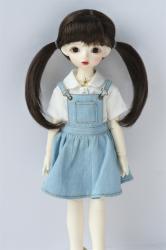 New Arrival Cute Braids BJD Synthetic Mohair Doll Wigs JD818