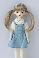 New Arrival Cute Braids BJD Synthetic Mohair Doll Wigs JD818