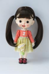 New Arrival Cute Braids BJD Synthetic Mohair Doll Wigs JD818