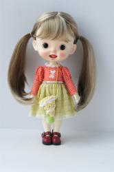 New Arrival Cute Braids BJD Synthetic Mohair Doll Wigs JD818