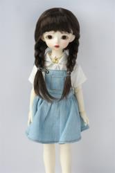 New Arrival Pretty Braids BJD Synthetic Mohair Doll Wigs JD837