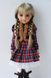 New Arrival Pretty Braids BJD Synthetic Mohair Doll Wigs JD837