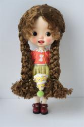 Newly Pretty BJD Synthetic Mohair Doll Wigs JD792