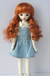 Long Curly  BJD Synthetic Mohair  Doll Wig JD815