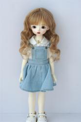 Pretty Short Curly Mohair BJD Doll Wigs JD842